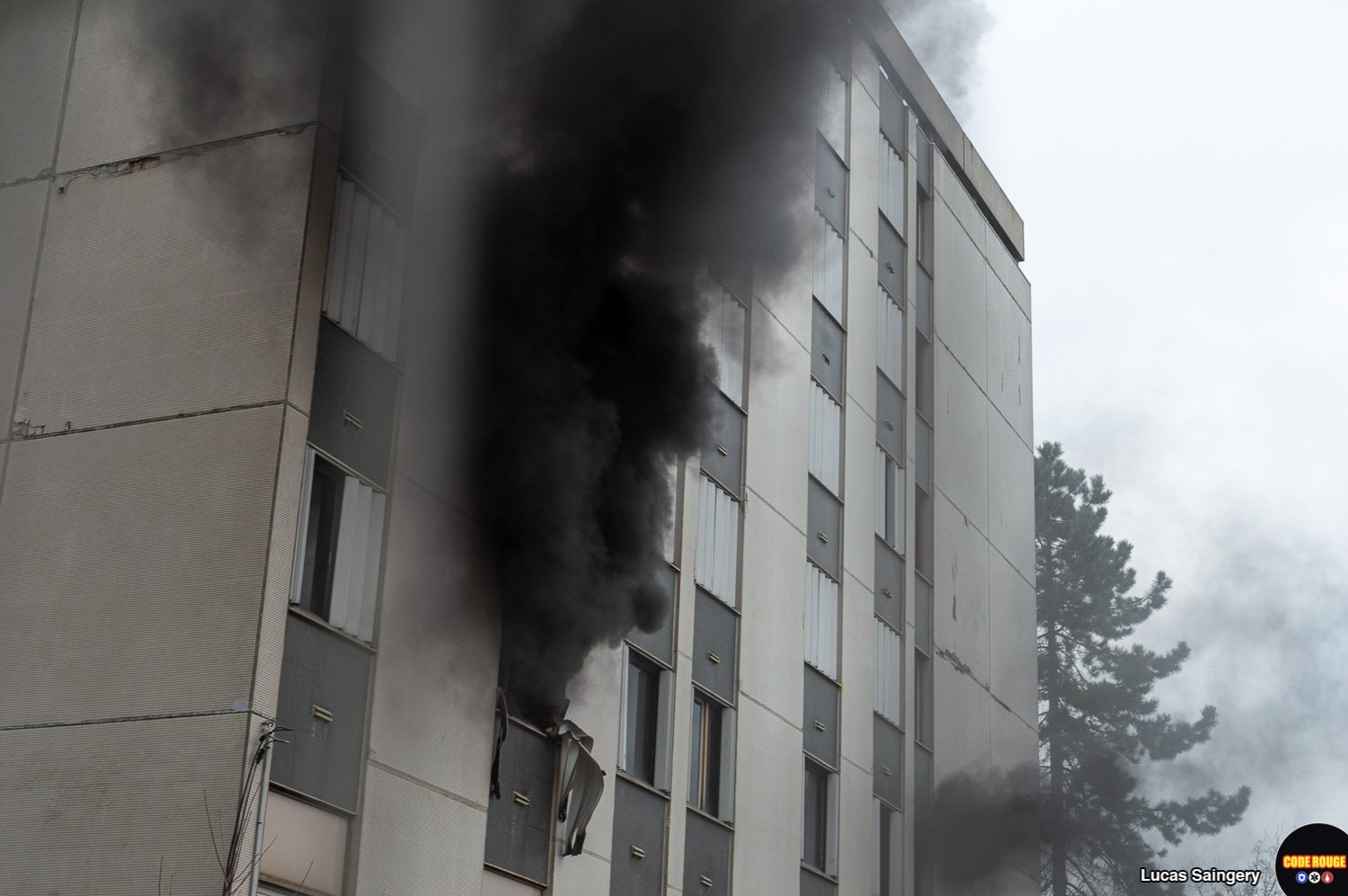 Feu D Appartement Dans Un Immeuble Abandonn Thionville